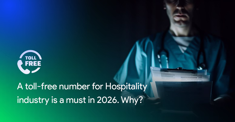 A toll-free number for Hospitality industry is a must in 2026
