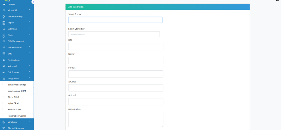 bonvoice cloud telephony platform dashboard overview